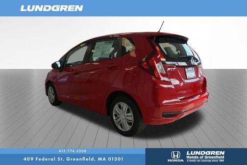 Red 2020 Honda Fit LX