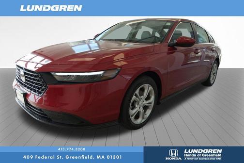 Radiant Red Metallic 2026 Honda Accord LX