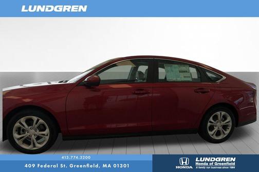 Radiant Red Metallic 2026 Honda Accord LX
