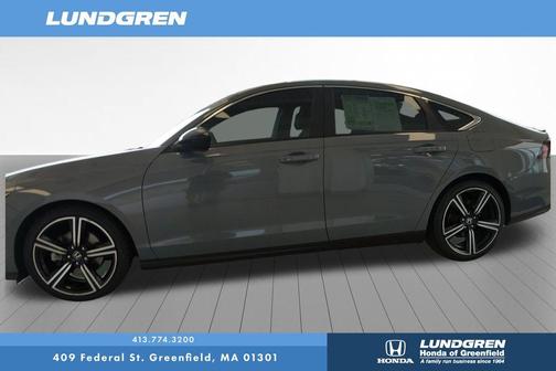 Gray 2023 Honda Accord Hybrid Sport