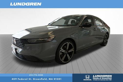 Gray 2023 Honda Accord Hybrid Sport