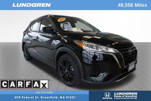 Super Black 2023 Nissan Kicks SV