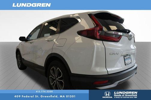 White 2020 Honda CR-V EX