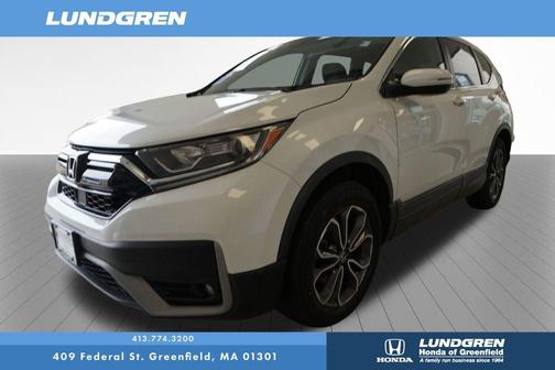 White 2020 Honda CR-V EX