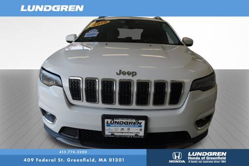 Bright White Clearcoat 2019 Jeep Cherokee Limited