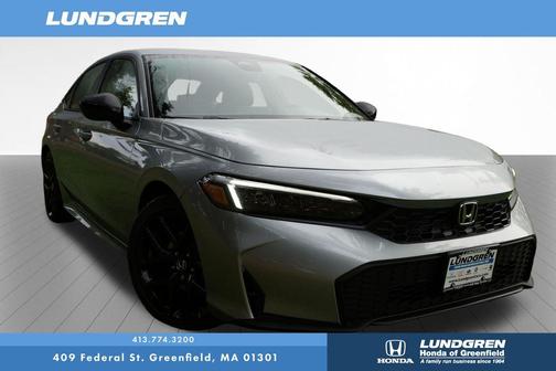 Solar Silver Metallic 2026 Honda Civic Sport