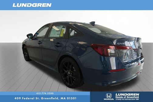 Blue Lagoon 2026 Honda Civic Hybrid Sport