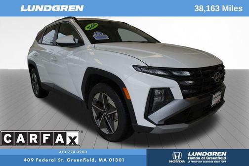 White Pearl 2025 Hyundai TUCSON SEL