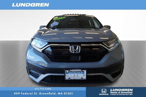 Gray 2021 Honda CR-V Hybrid EX-L