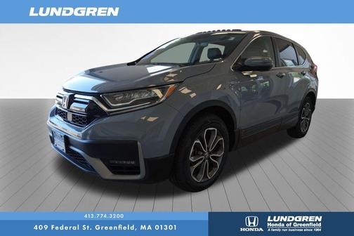 Gray 2021 Honda CR-V Hybrid EX-L