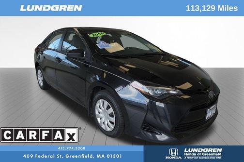2018 Toyota Corolla L