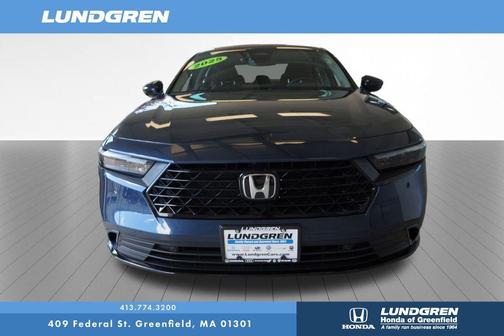 Blue 2025 Honda Accord Hybrid EX-L