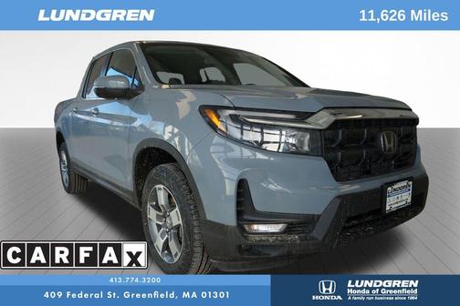 Sonic Gray Pearl 2025 Honda Ridgeline RTL+