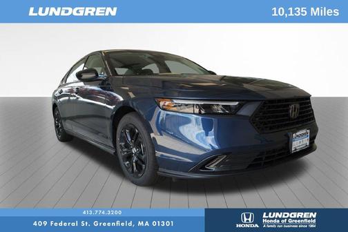 Blue 2025 Honda Accord SE