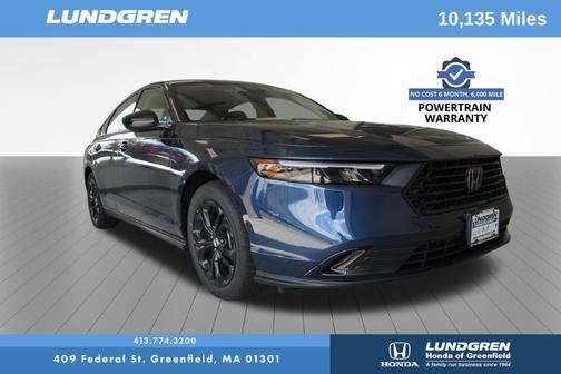 Canyon River Blue Metallic 2025 Honda Accord SE