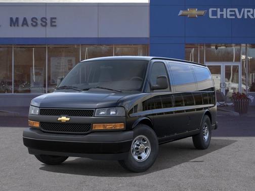 Black 2026 Chevrolet Express 2500 Work Van