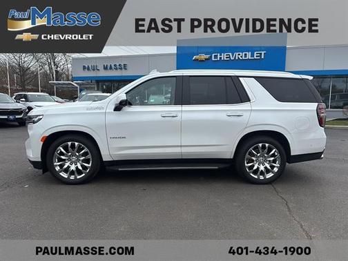 Iridescent Pearl Tricoat 2023 Chevrolet Tahoe High Country