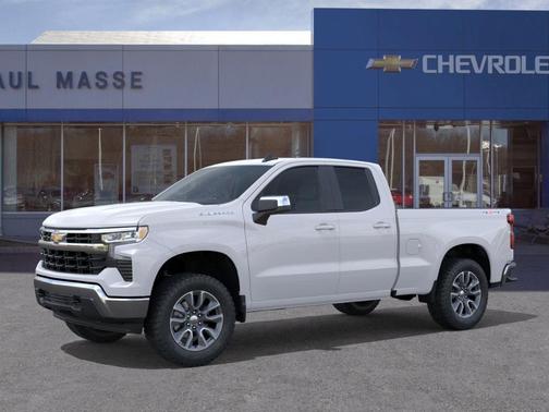 Summit White 2026 Chevrolet Silverado 1500 LT