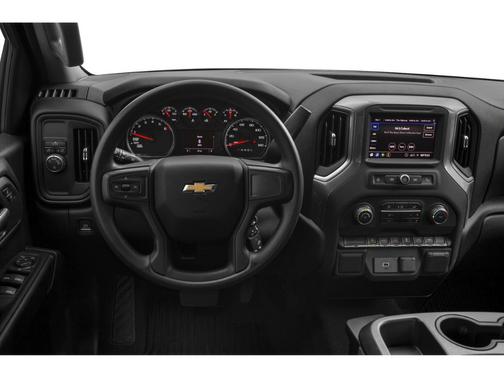 Satin Steel Metallic 2021 Chevrolet Silverado 1500 Custom