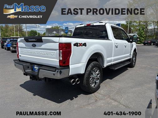 White 2020 Ford F-350 Lariat Super Duty