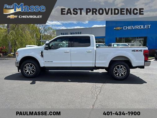 White 2020 Ford F-350 Lariat Super Duty