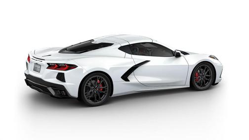 Arctic White 2027 Chevrolet Corvette 1LT