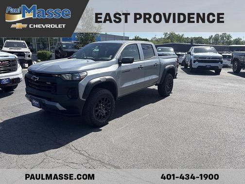 Sterling Gray Metallic 2025 Chevrolet Colorado Trail Boss