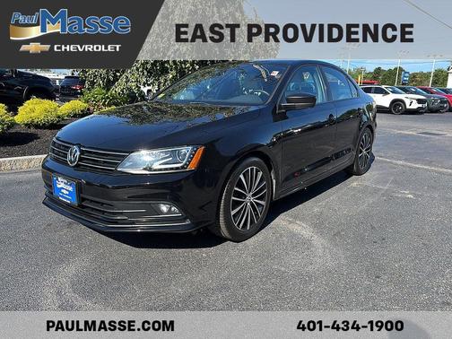 Black 2016 Volkswagen Jetta 1.8T Sport