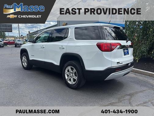 Summit White 2019 GMC Acadia SLE-1