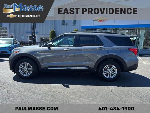 Gray 2023 Ford Explorer XLT
