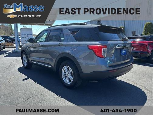 Gray 2023 Ford Explorer XLT
