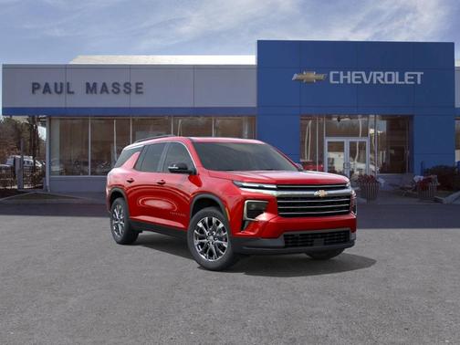 Radiant Red 2026 Chevrolet Traverse LT
