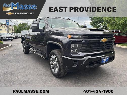 Dark Ash Metallic 2024 Chevrolet Silverado 2500 Custom