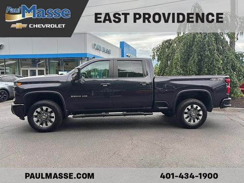 Dark Ash Metallic 2024 Chevrolet Silverado 2500 Custom