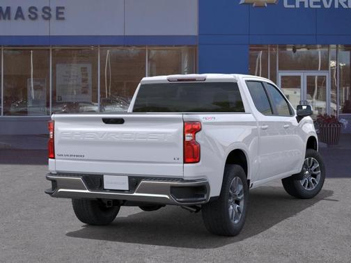 Summit White 2026 Chevrolet Silverado 1500 LT