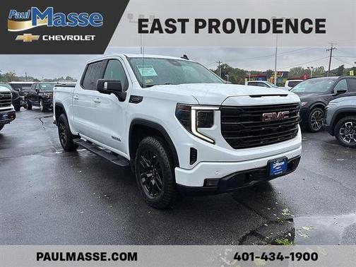 Summit White 2024 GMC Sierra 1500 Elevation