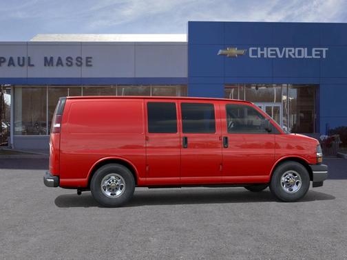 Red 2026 Chevrolet Express 2500 Work Van