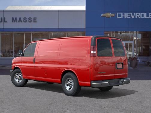 Red 2026 Chevrolet Express 2500 Work Van