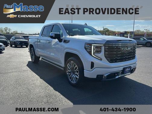 White Frost Tri-Coat 2024 GMC Sierra 1500 Denali Ultimate