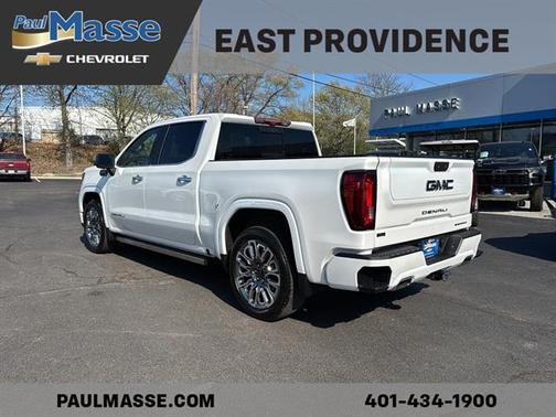 White Frost Tri-Coat 2024 GMC Sierra 1500 Denali Ultimate