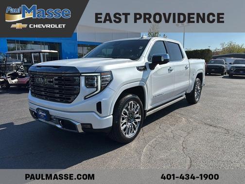 White Frost Tri-Coat 2024 GMC Sierra 1500 Denali Ultimate