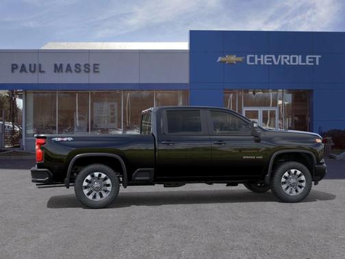 Black 2026 Chevrolet Silverado 2500 Custom