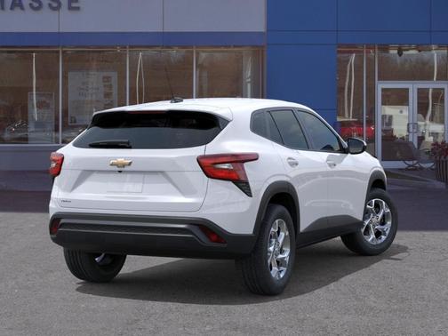 Summit White 2026 Chevrolet Trax LS