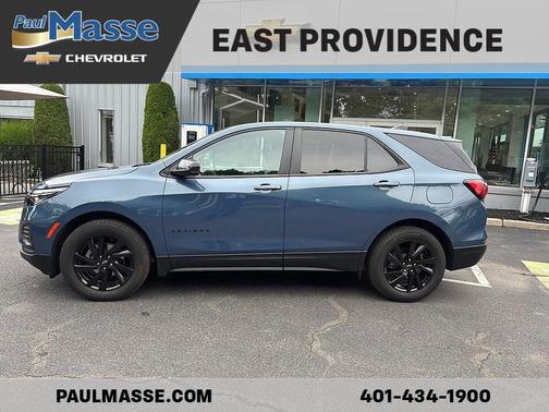 Lakeshore Blue Metallic 2024 Chevrolet Equinox LS