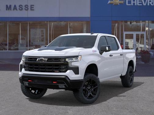 Summit White 2026 Chevrolet Silverado 1500 LT Trail Boss