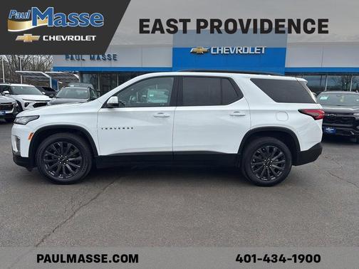 Summit White 2023 Chevrolet Traverse RS