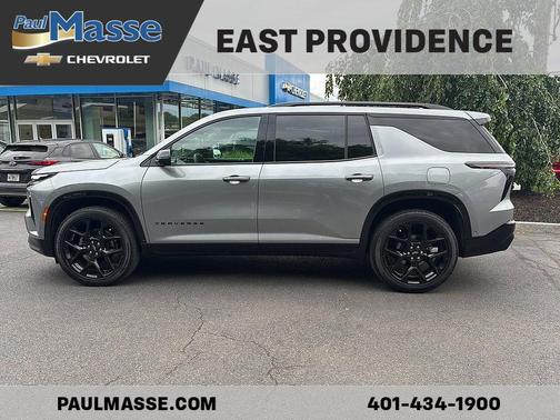 Sterling Gray Metallic 2024 Chevrolet Traverse RS