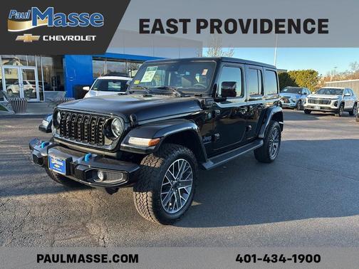Black 2024 Jeep Wrangler 4xe High Altitude