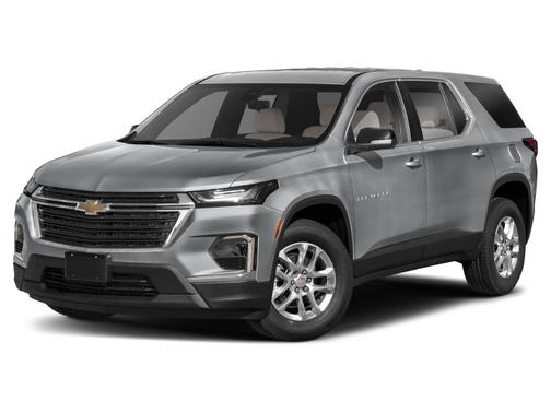 Mosaic Black Metallic 2023 Chevrolet Traverse LT Cloth