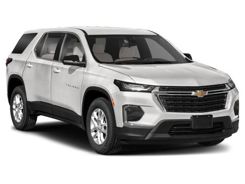 Mosaic Black Metallic 2023 Chevrolet Traverse LT Cloth